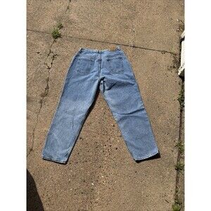 Faded Glory Women 18 Petite Relax Fit Stone Wash Denim Jeans RN21276 Vintage Y2K